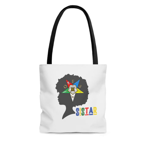 Afro SiStar Tote Bag